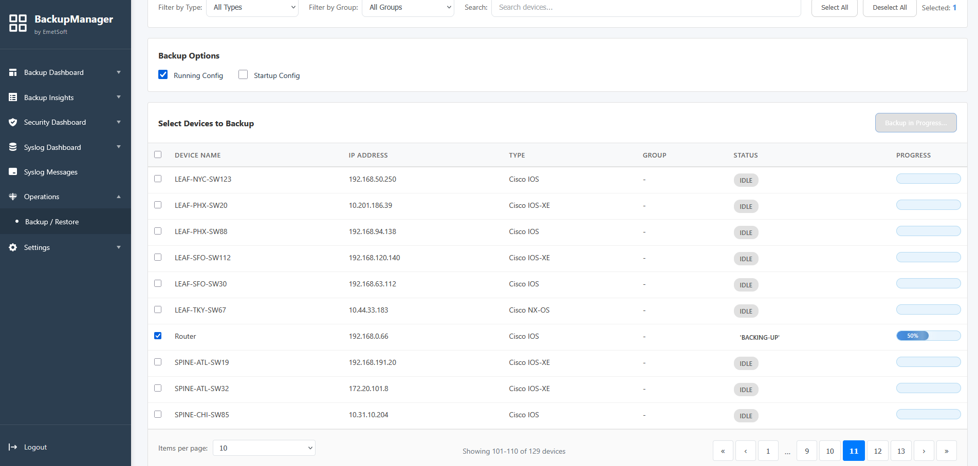 Network Backup Manager Screenshot 10