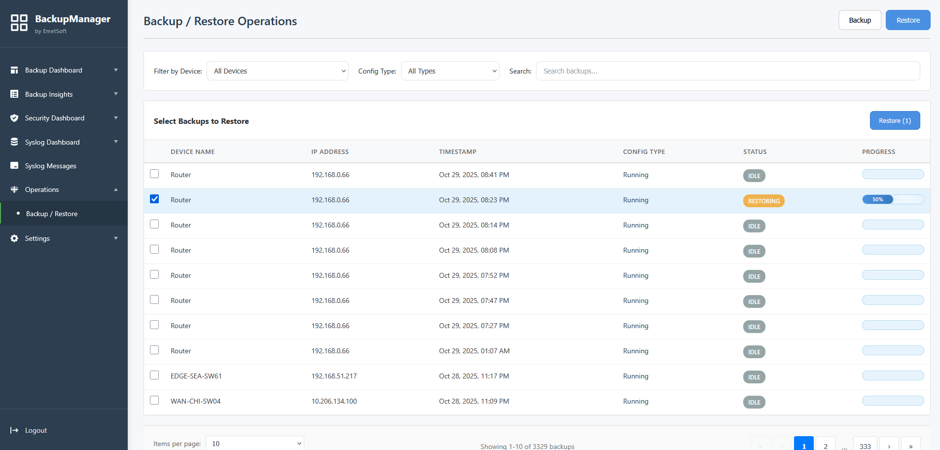 Network Backup Manager Screenshot 13